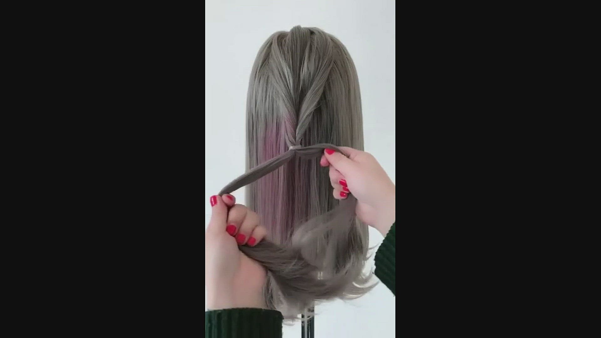 Video thumbnail for Hairstyles tutorial, hairstyles for long hair, Medium hair styles-22