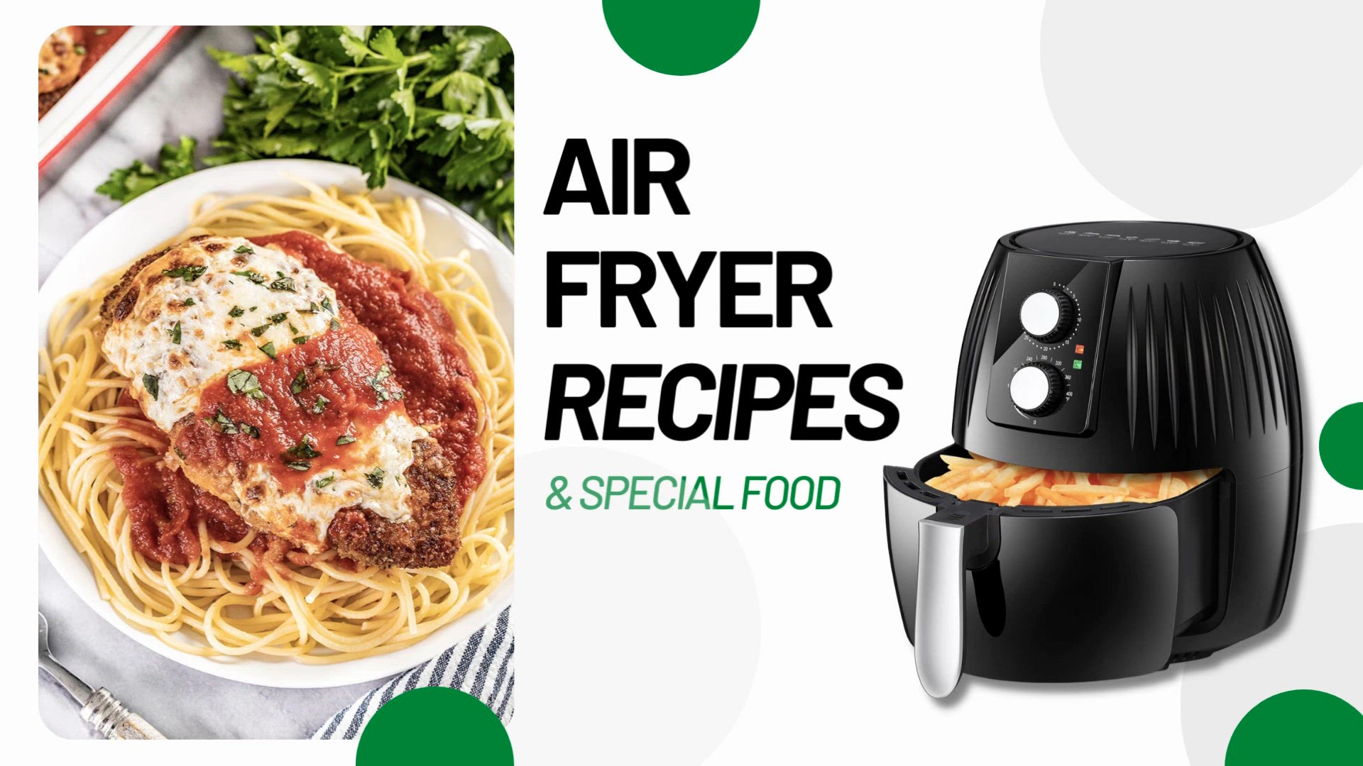 'Video thumbnail for Air Fryer Recipe - Chicken Parmesan'