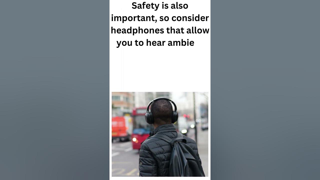 Video thumbnail for Are Headphones Good for Running #shorts