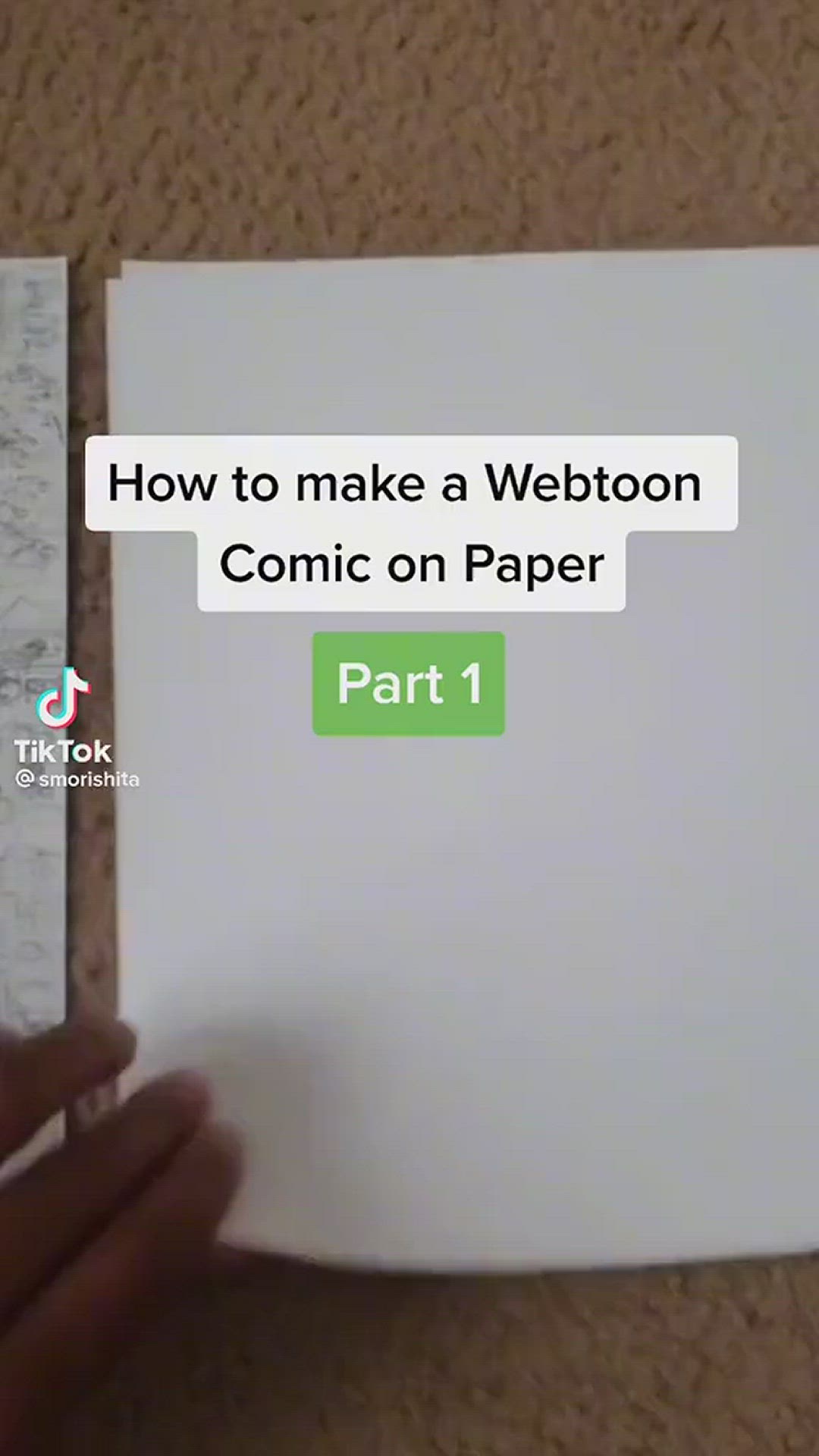 'Video thumbnail for how to make a webtoon comic'