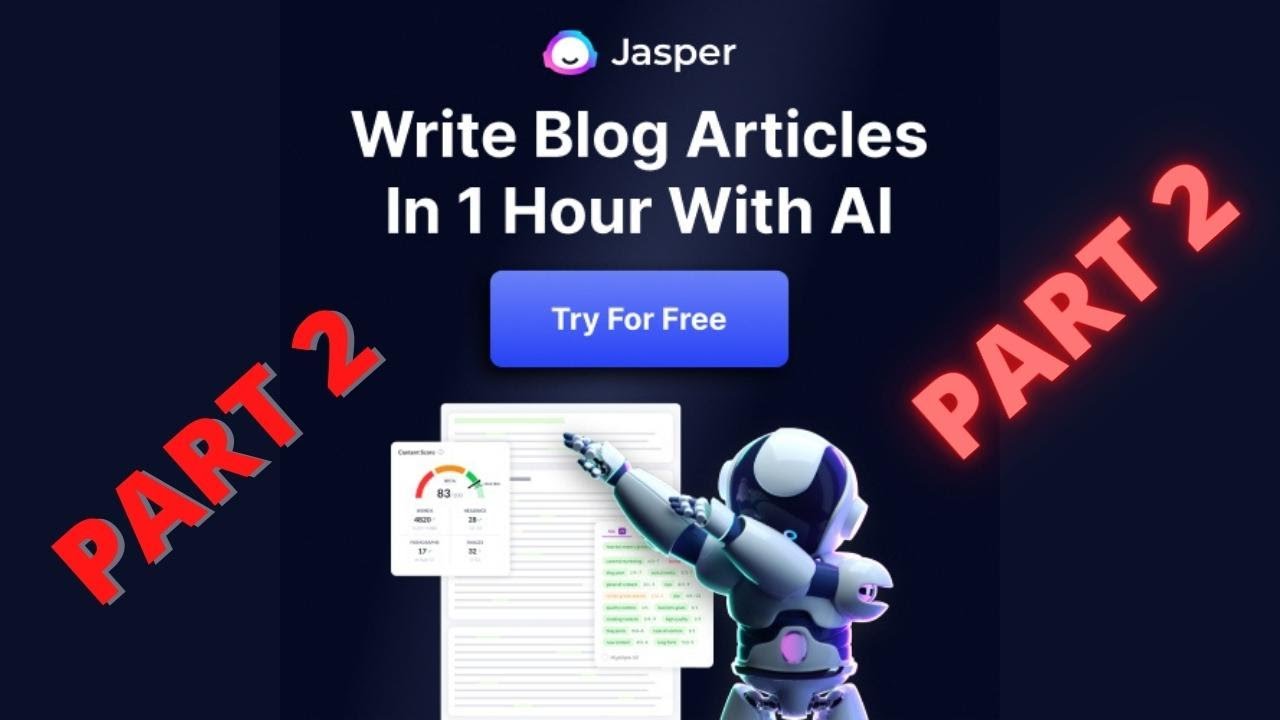 'Video thumbnail for Build a FREE Website With Jasper AI [Jarvis] Make Money Online | Part 2'