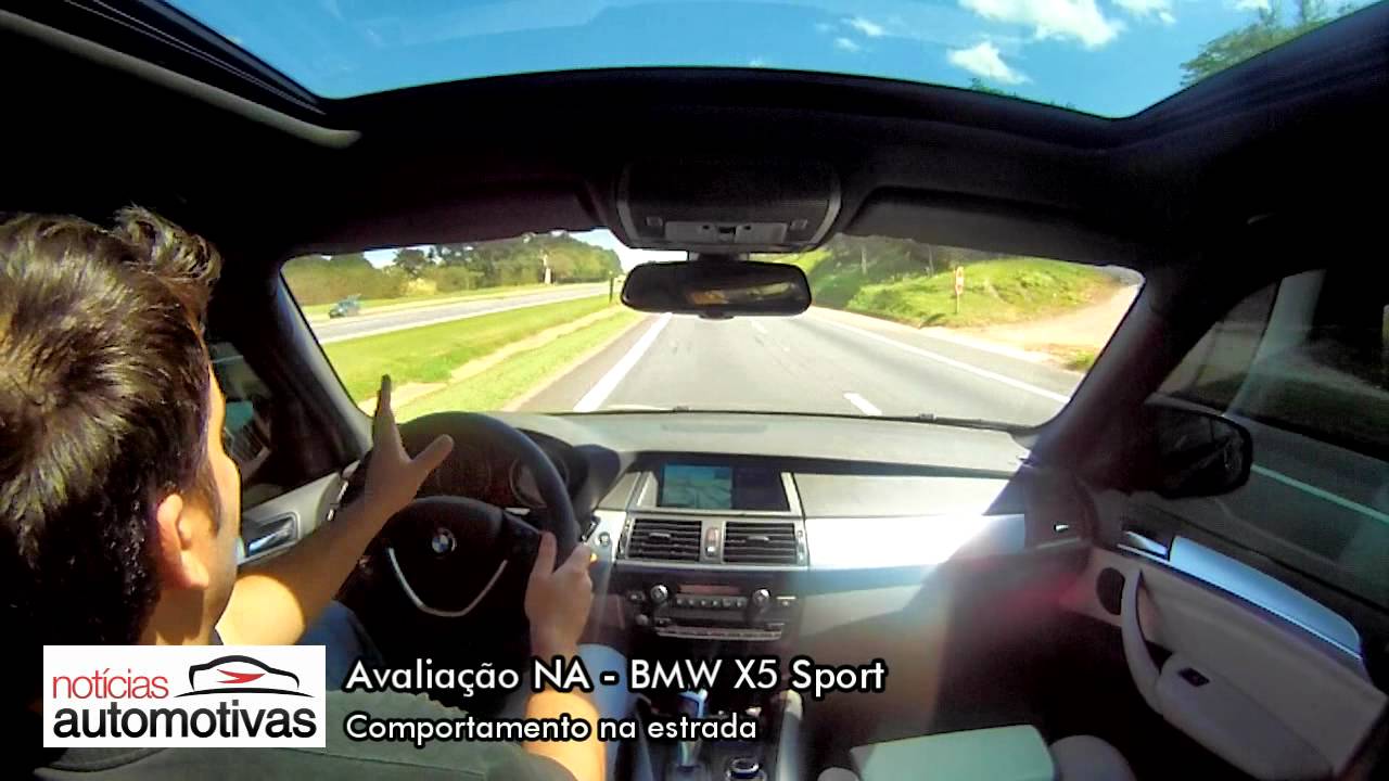 'Video thumbnail for BMW X5 Sport - Estrada - NoticiasAutomotivas.com.br'