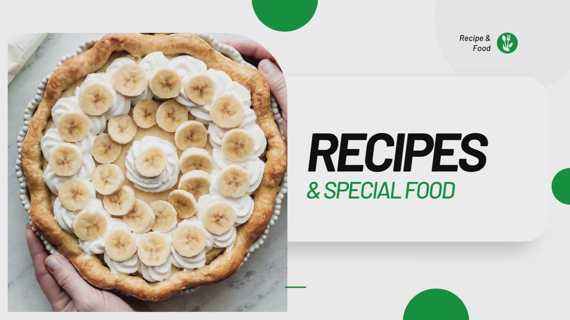 'Video thumbnail for Cream Pie Recipe'