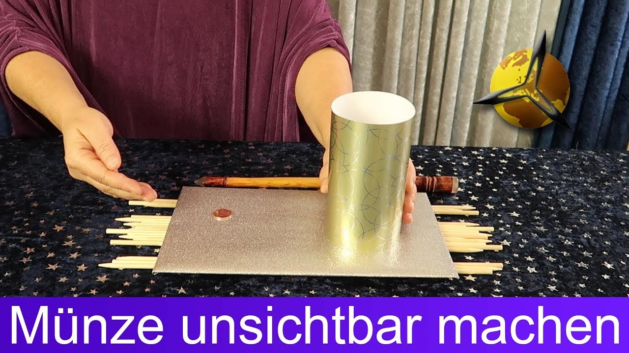 'Video thumbnail for Zaubertrick: Münze unsichtbar machen'