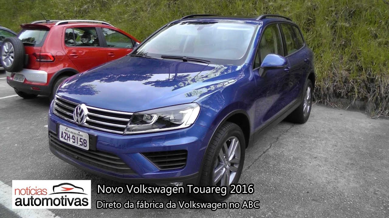 'Video thumbnail for Novo Volkswagen Touareg 2016 - NoticiasAutomotivas.com.br'