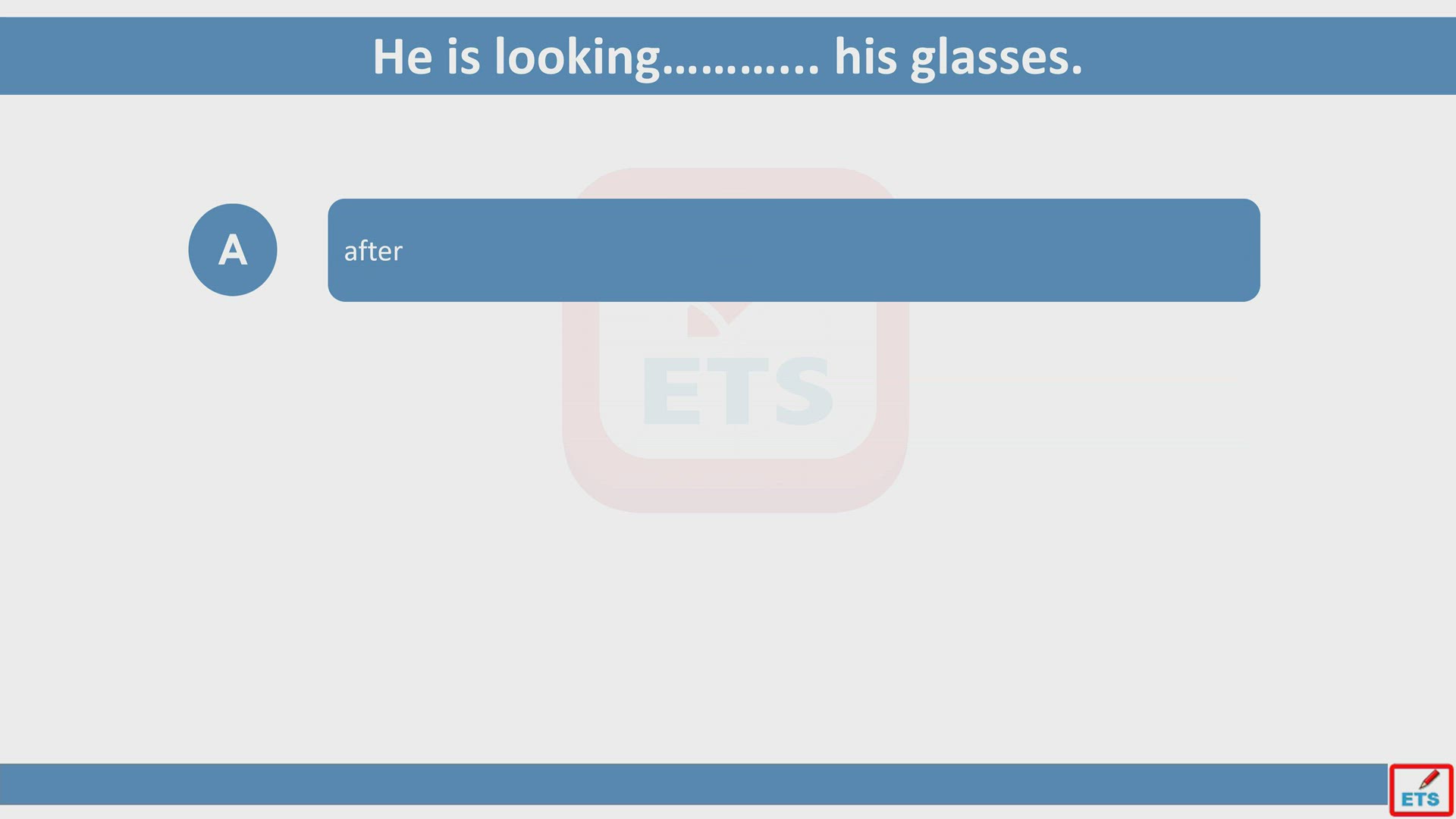 'Video thumbnail for English Prepositions: Looking for, Look at, Tell about, Trouble with, Respect for, Wonder about'
