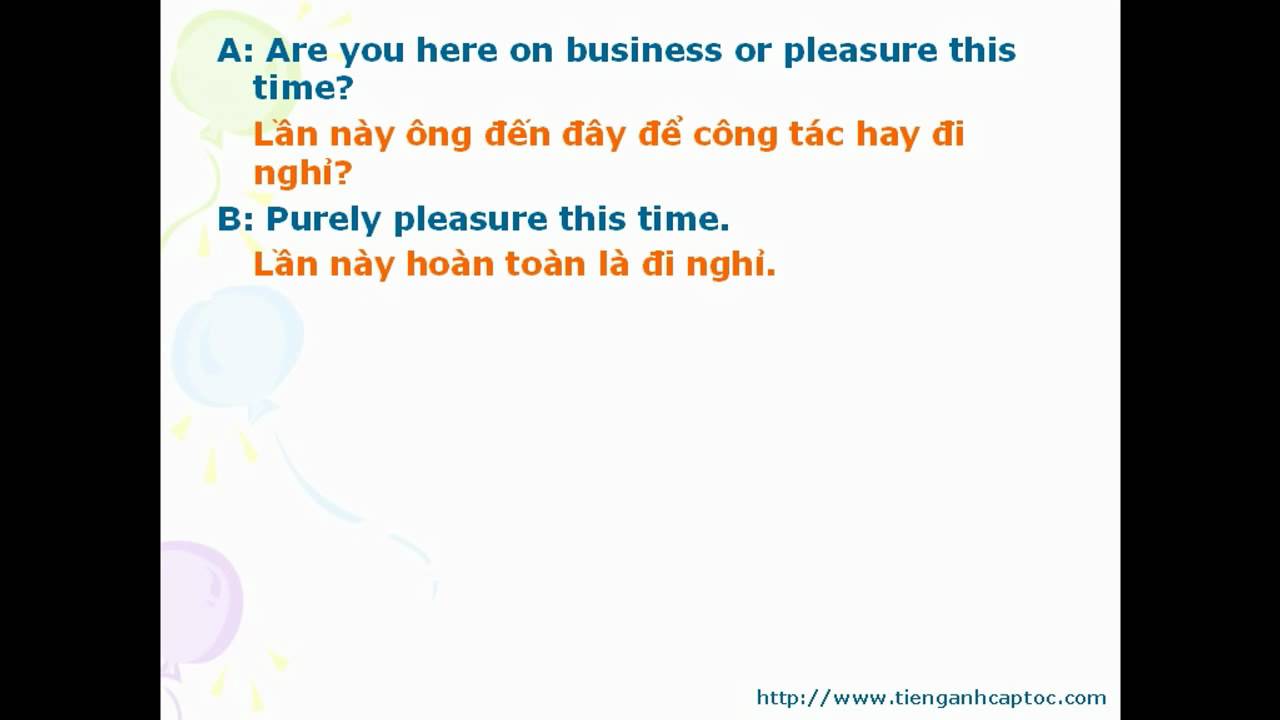 Video thumbnail for English For Tourists Unit 02 Dialogue 004