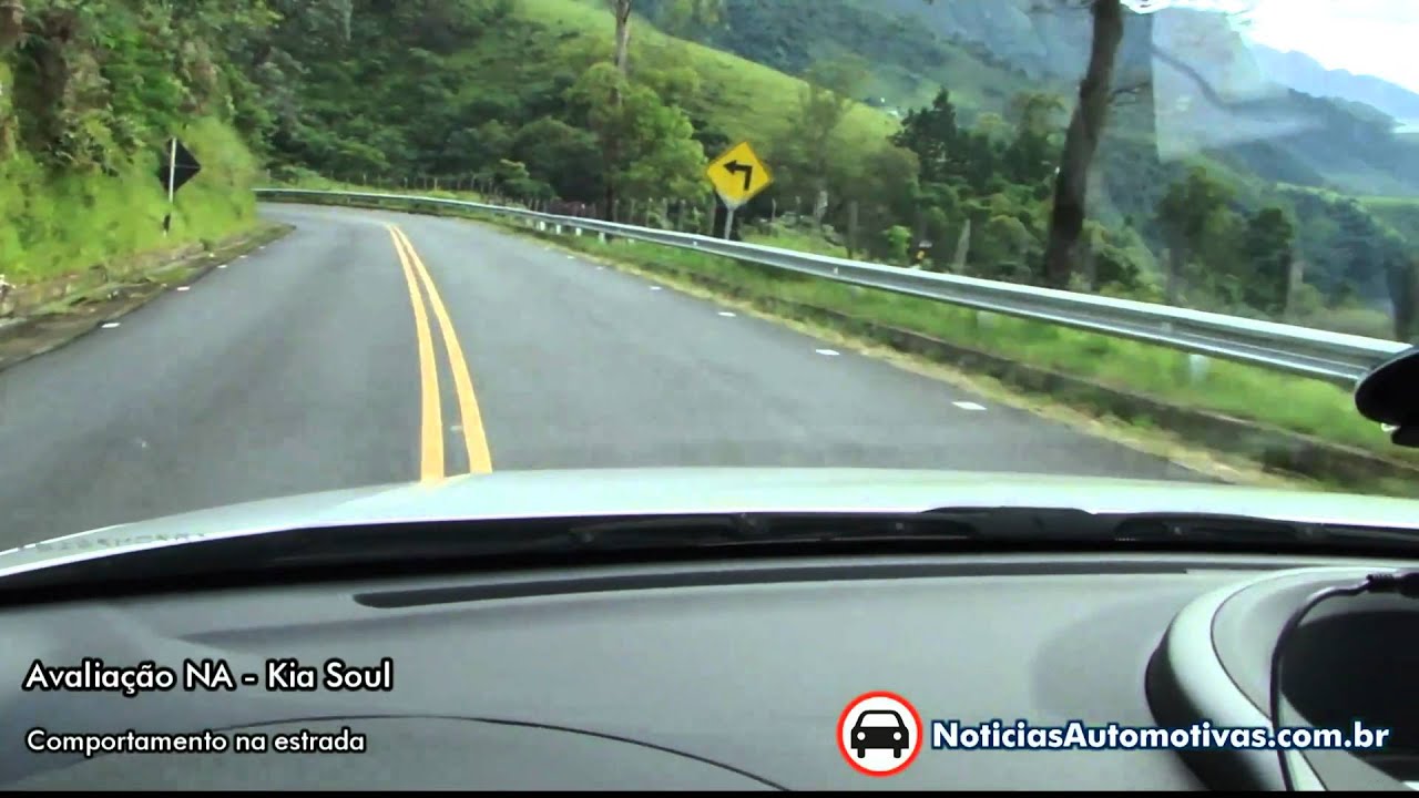'Video thumbnail for Kia Soul - Comportamento na estrada - NoticiasAutomotivas.com.br'