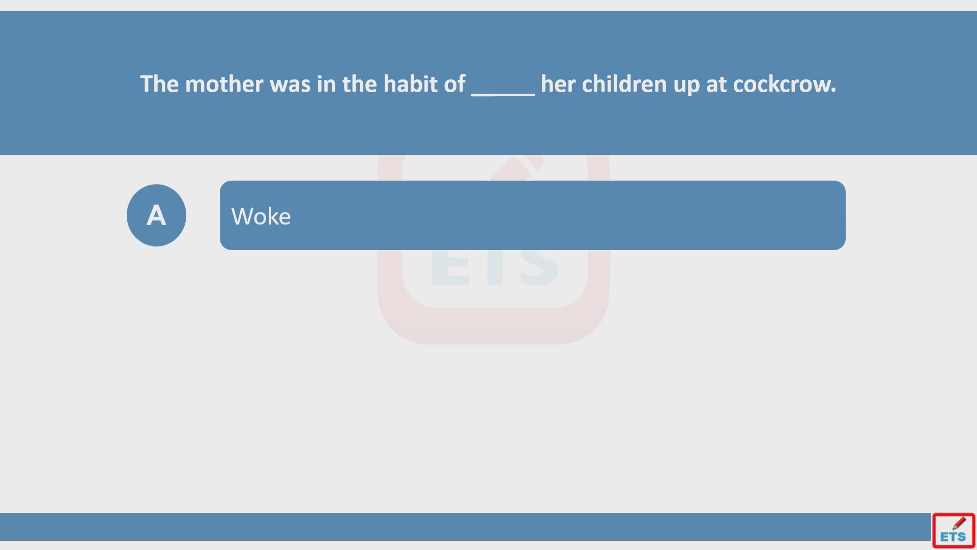 'Video thumbnail for English Verb Tenses: Wake, Woke, Woken, Waking Quiz'