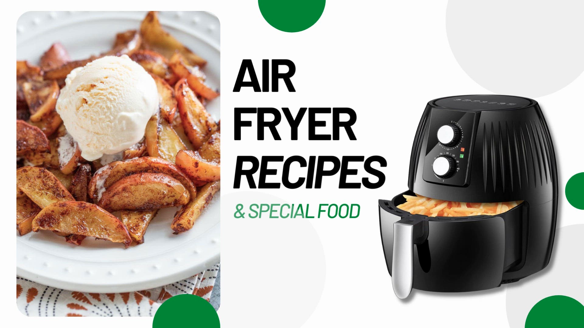 'Video thumbnail for Air Fryer Recipe - Cinnamon Apples'