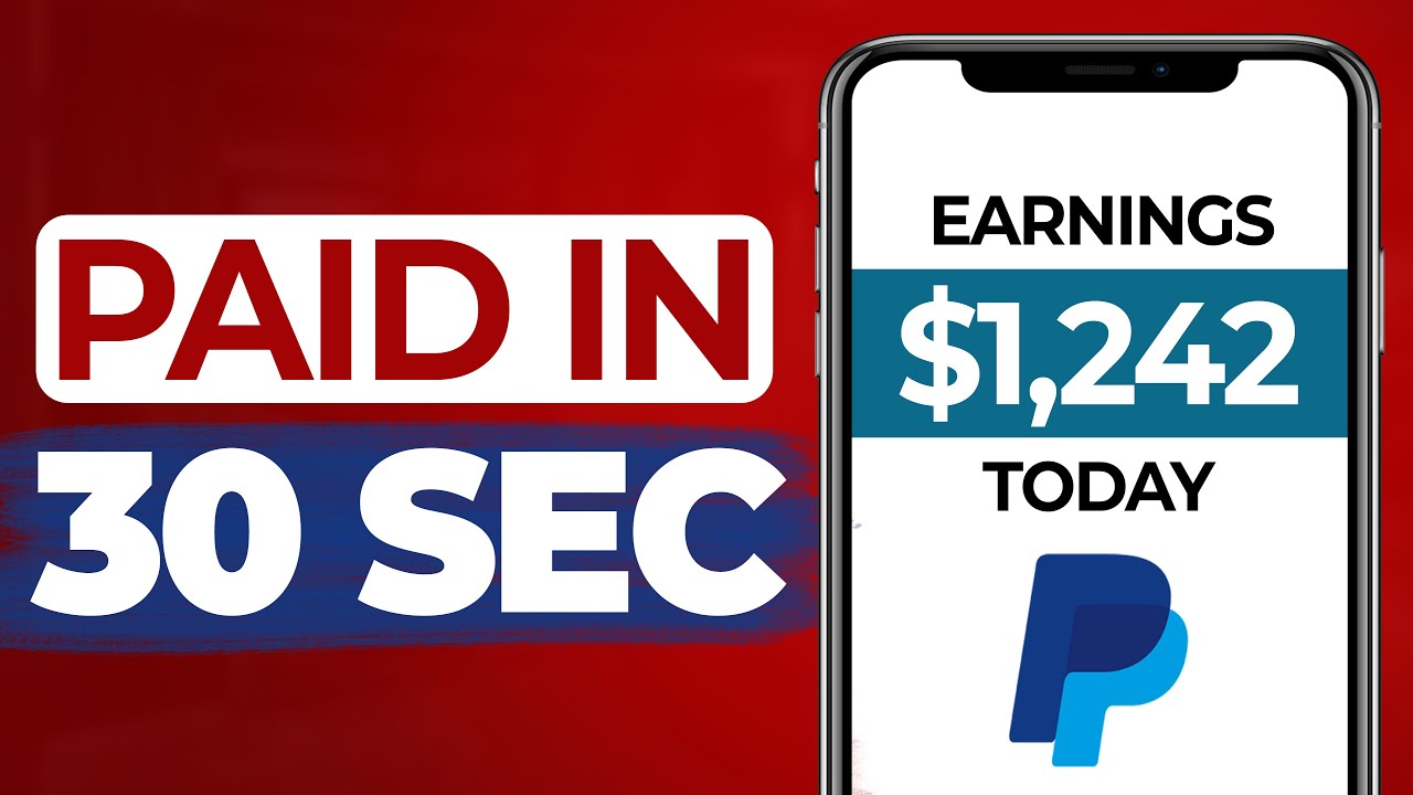 'Video thumbnail for TOP Free App That Pays OVER $1,000/Day Worldwide | Beginner Friendly PayPal Money'