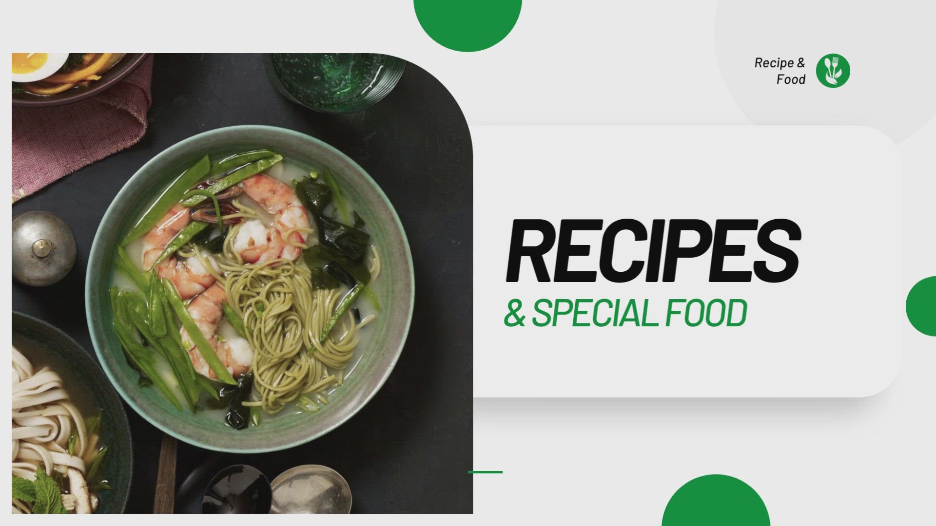 'Video thumbnail for Healthy Dinners  Green tea noodles Recipe'