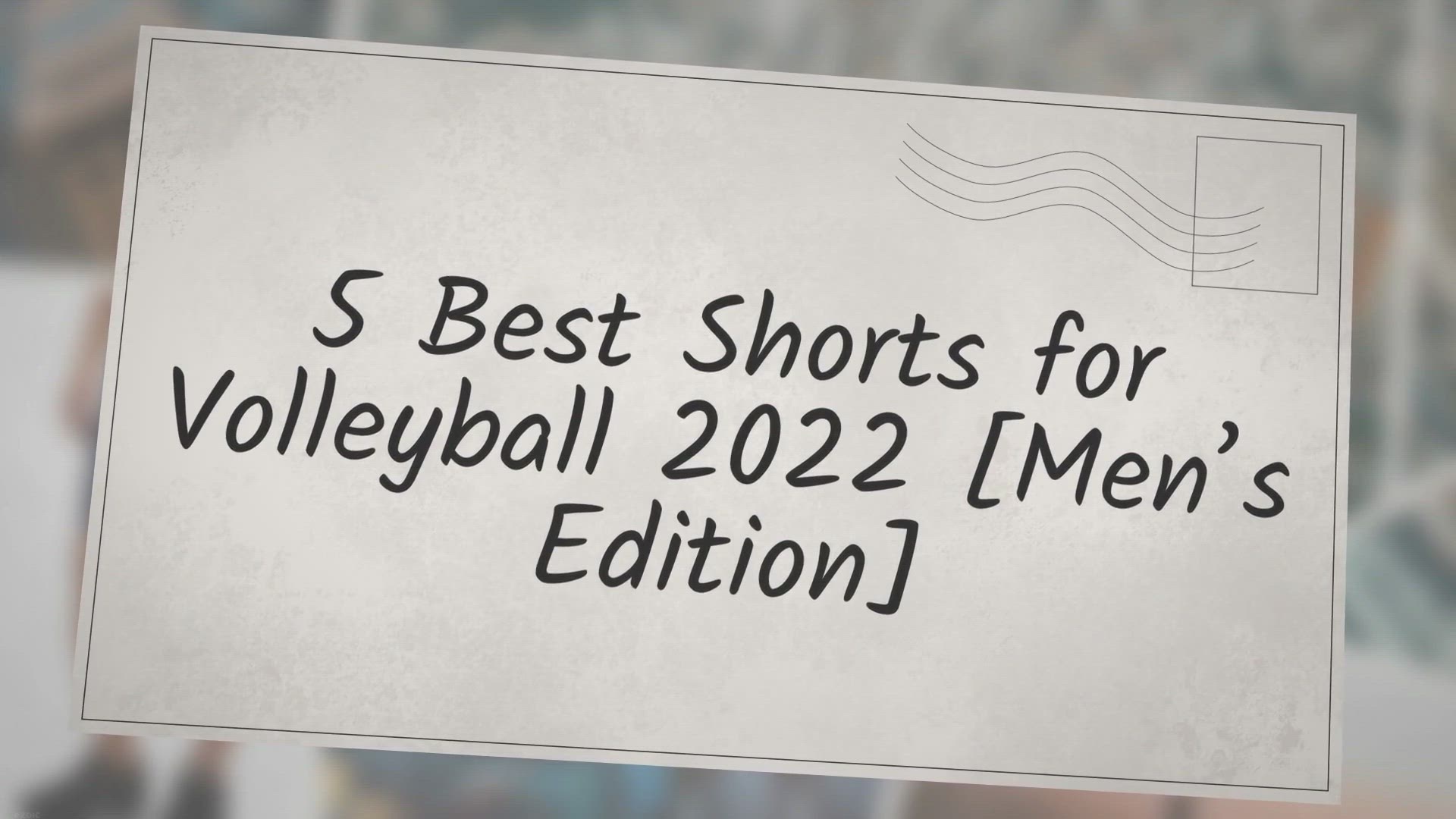 'Video thumbnail for 5 Best Shorts for Volleyball 2022 [Men’s Edition]'