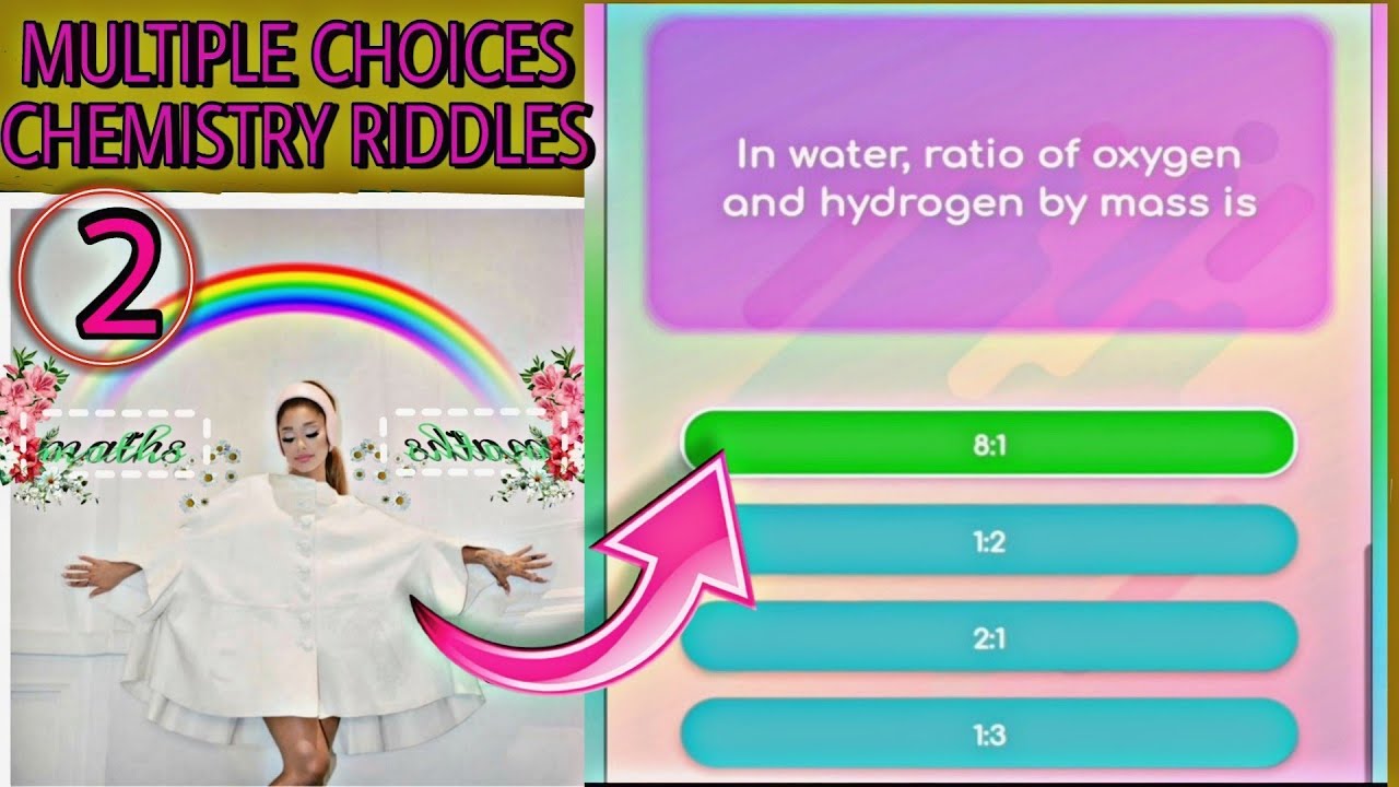'Video thumbnail for Synthetic of Multiple choice Riddles about Chemistry knowledge #2 | Vu Giang Channel'