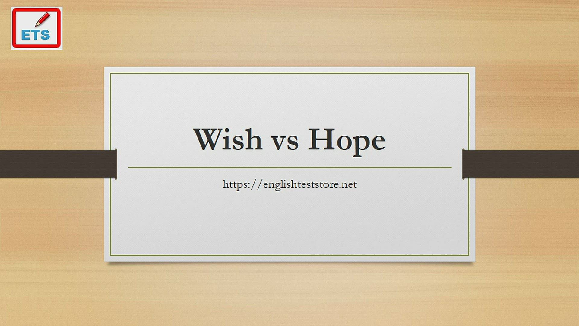 Video thumbnail for Wish vs Hope