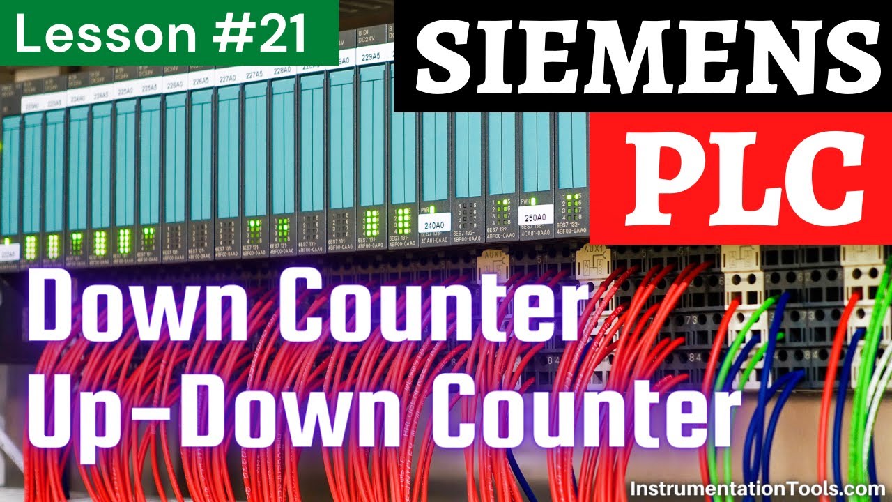 'Video thumbnail for Down Counter and Up-Down Counter in PLC | Free PLC Tutorial'