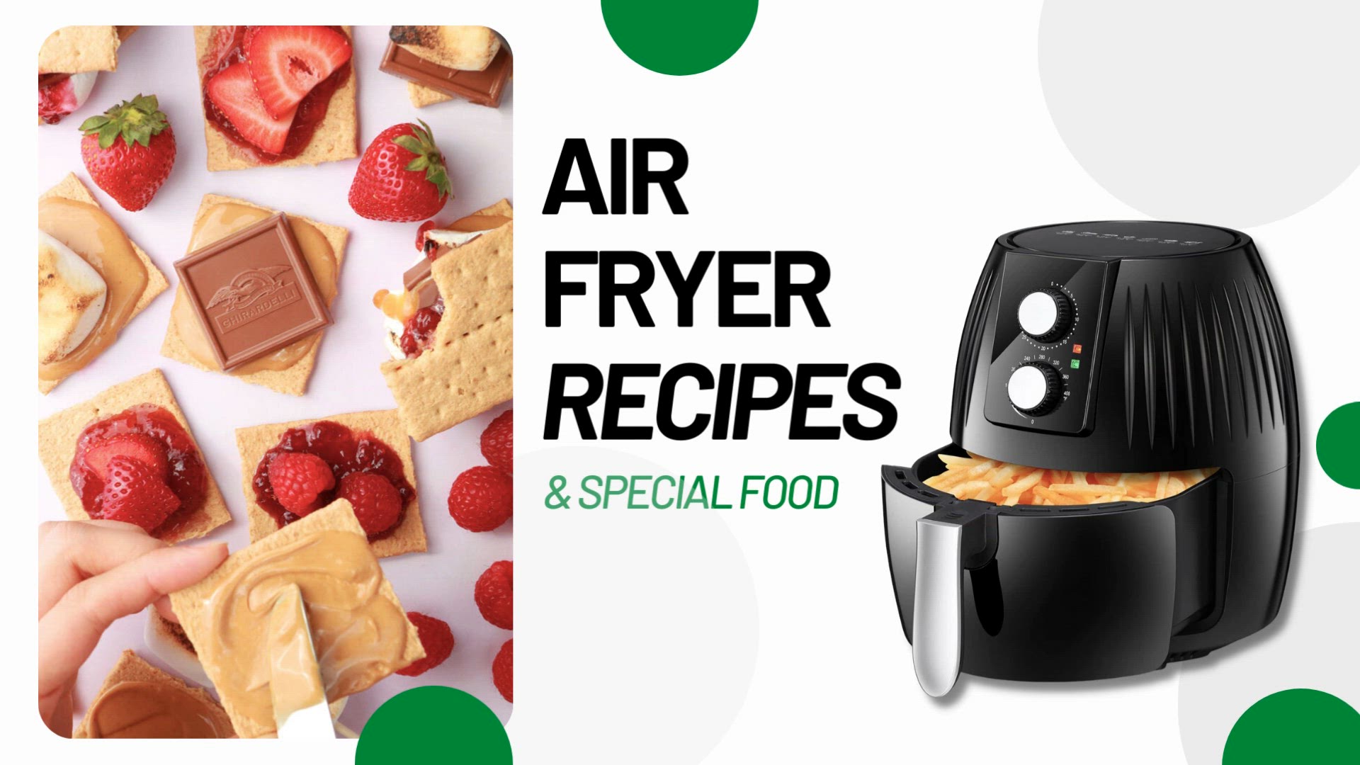 'Video thumbnail for Summer Air Fryer Recipes - Peanut Butter & Jelly S'mores'