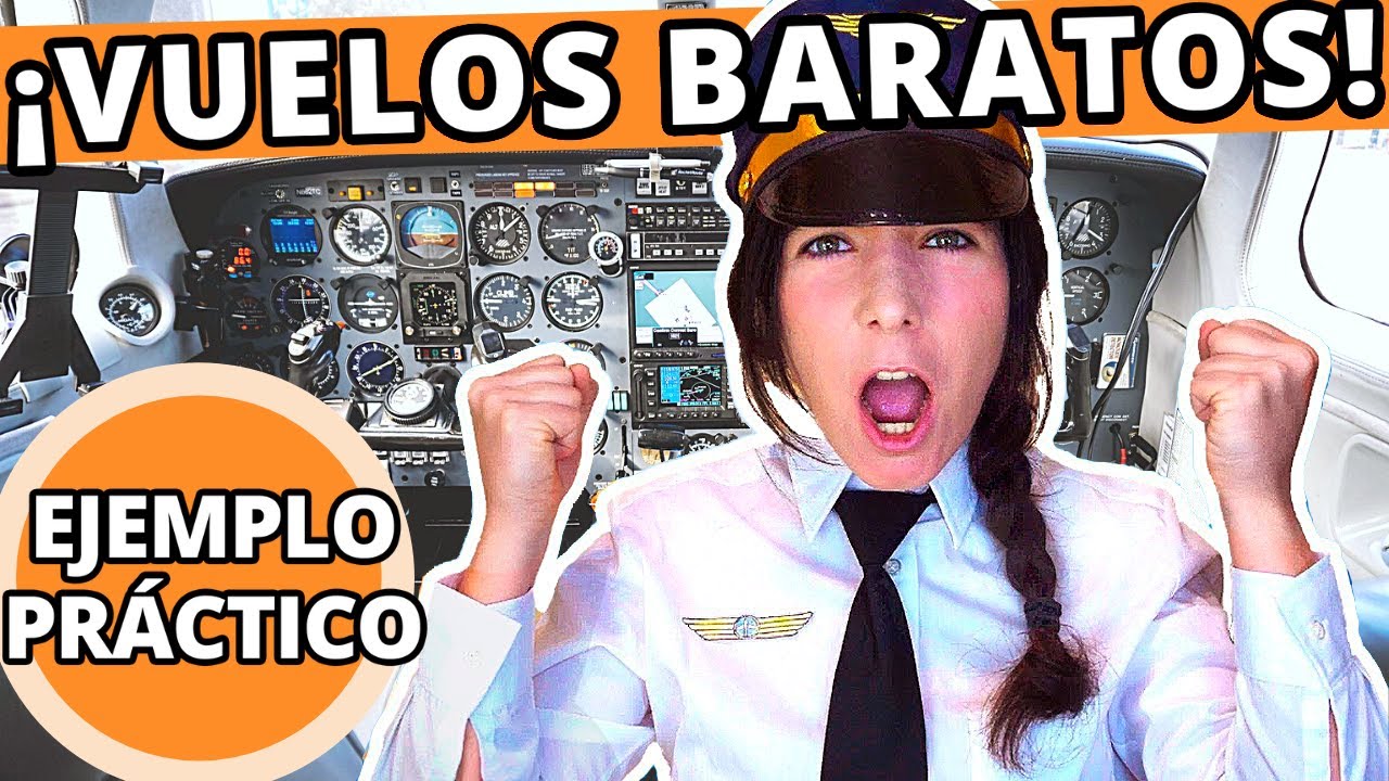 'Video thumbnail for Cómo buscar y CONSEGUIR vuelos BARATOS 💥💥 Tips para encontrar y comprar boletos de avión con VPN'