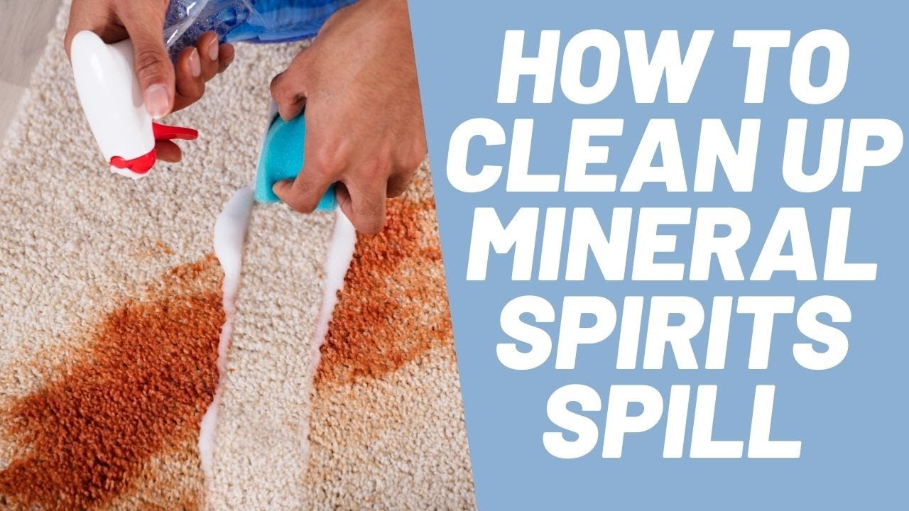 'Video thumbnail for How to Clean Up Mineral Spirits Spill: A DIY Guide'