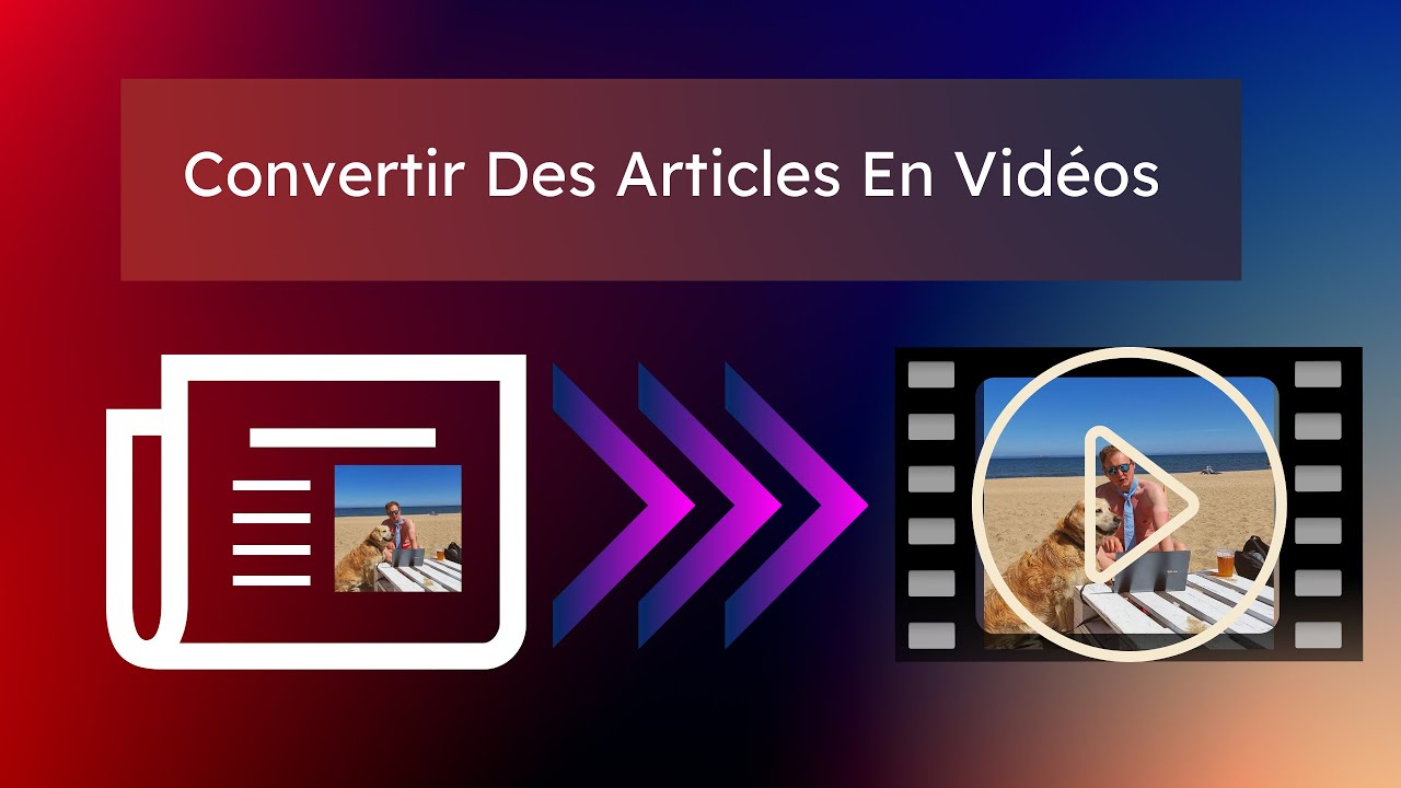 'Video thumbnail for Convertissez Vos Articles En Vidéos Avec Ezoic Gratuitement En Ligne !'