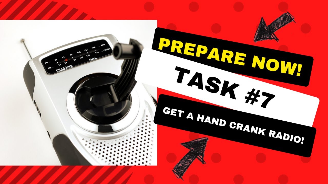'Video thumbnail for Get A Hand Crank Radio Day 2398 Experimental Homesteader'