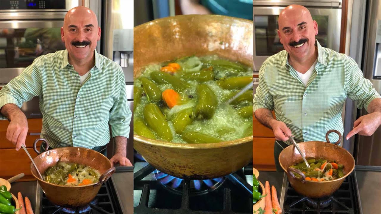 'Video thumbnail for Cómo hacer chiles en escabeche'