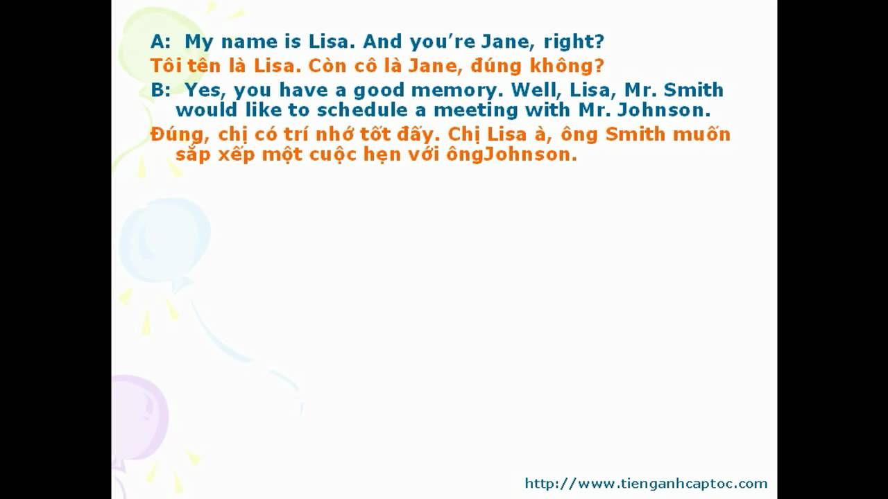 'Video thumbnail for English For Office Staffs Unit 07 Dialogue 002'