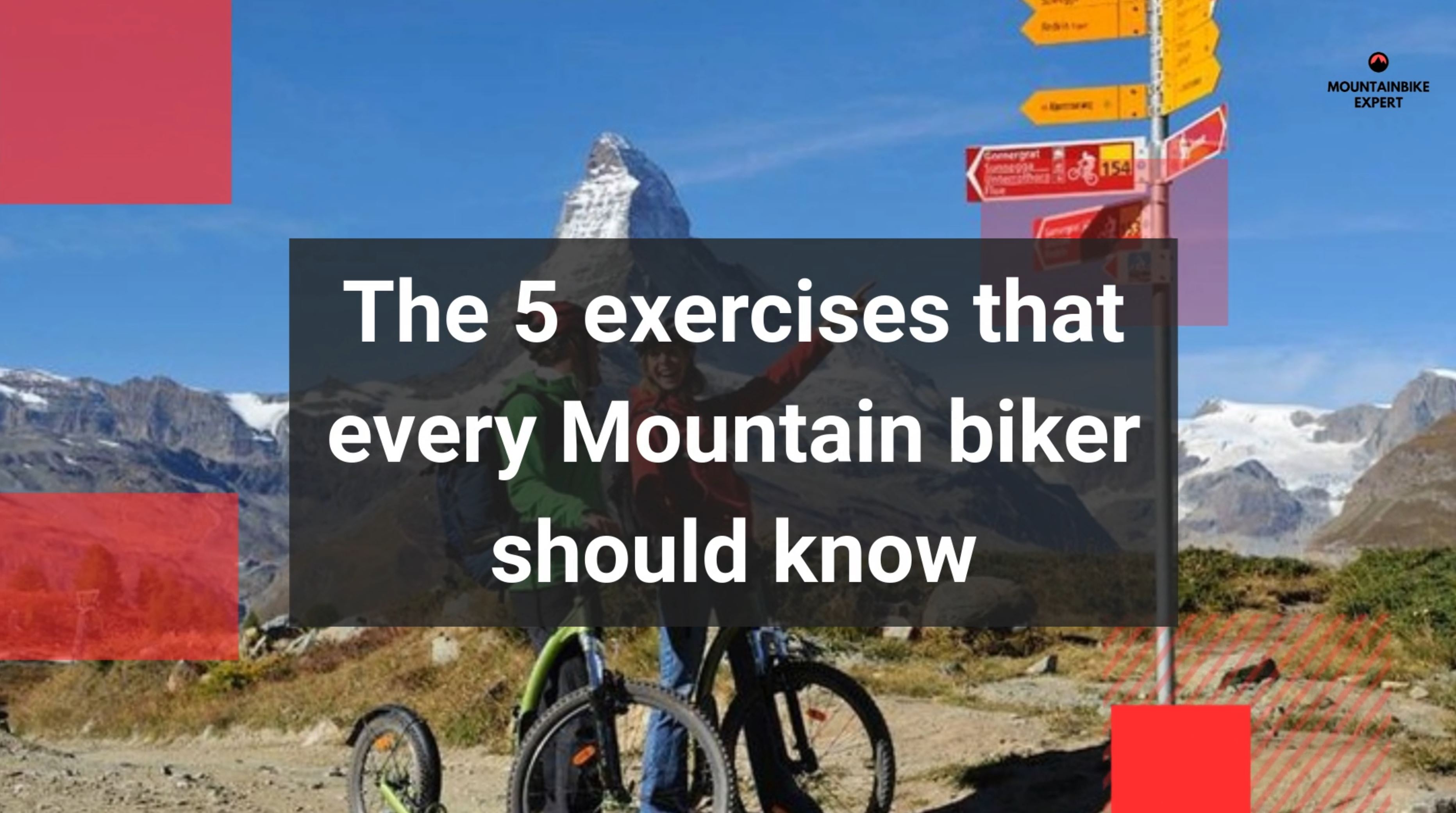 Video thumbnail for The 5 Mountain bike exercises you should know