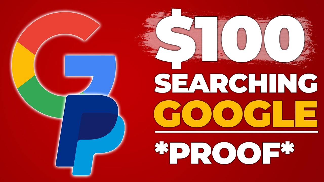 'Video thumbnail for Get Paid $100 Per Hour To Search On Google For FREE | Make Money Online 2022'