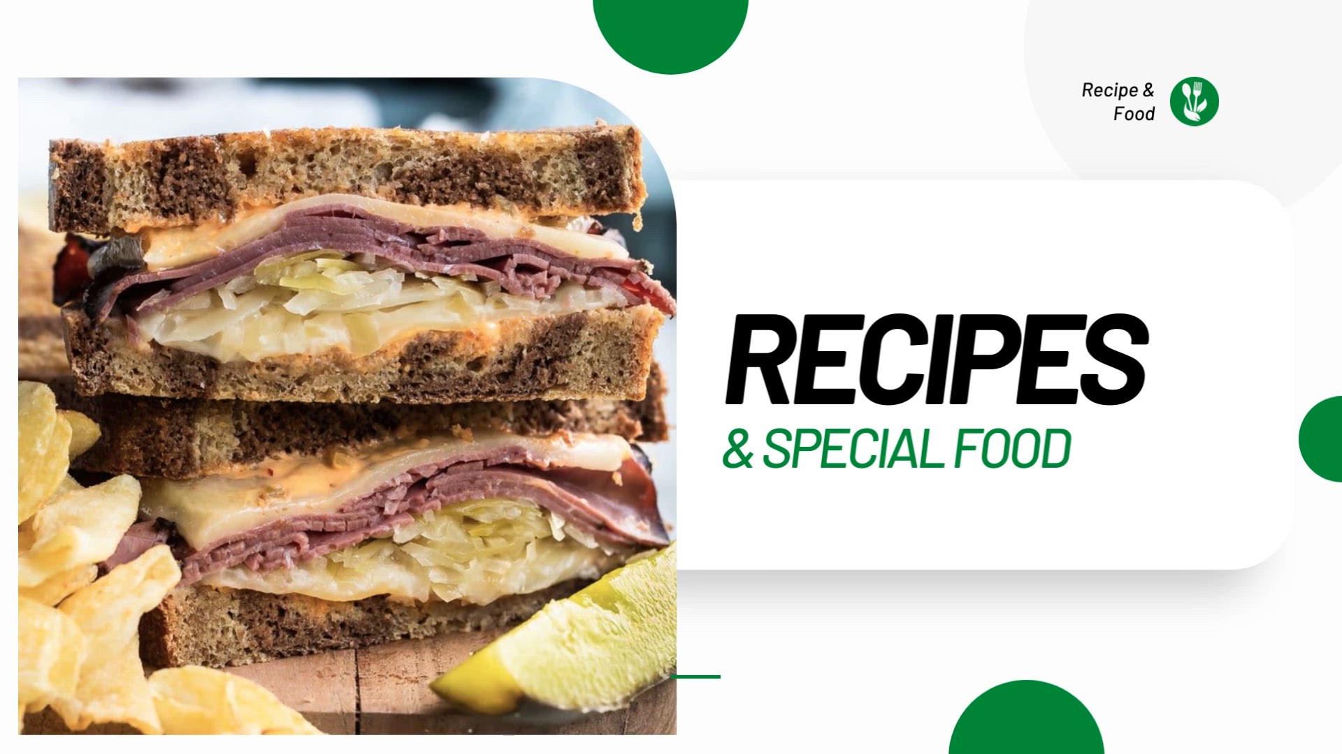 'Video thumbnail for Reuben Recipe'