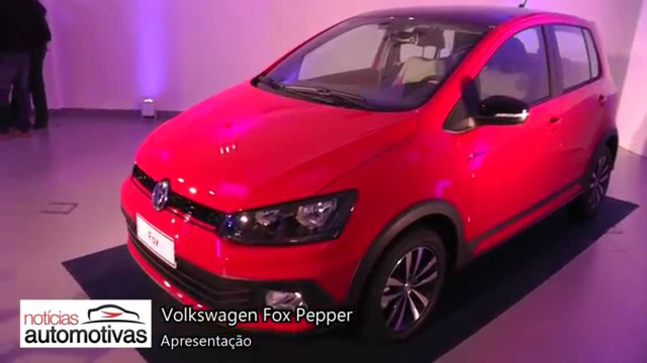 'Video thumbnail for Volkswagen Fox Pepper 2015 - Apresentação - NoticiasAutomotivas.com.br'
