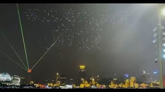 Video thumbnail for Drone Light Show Fail