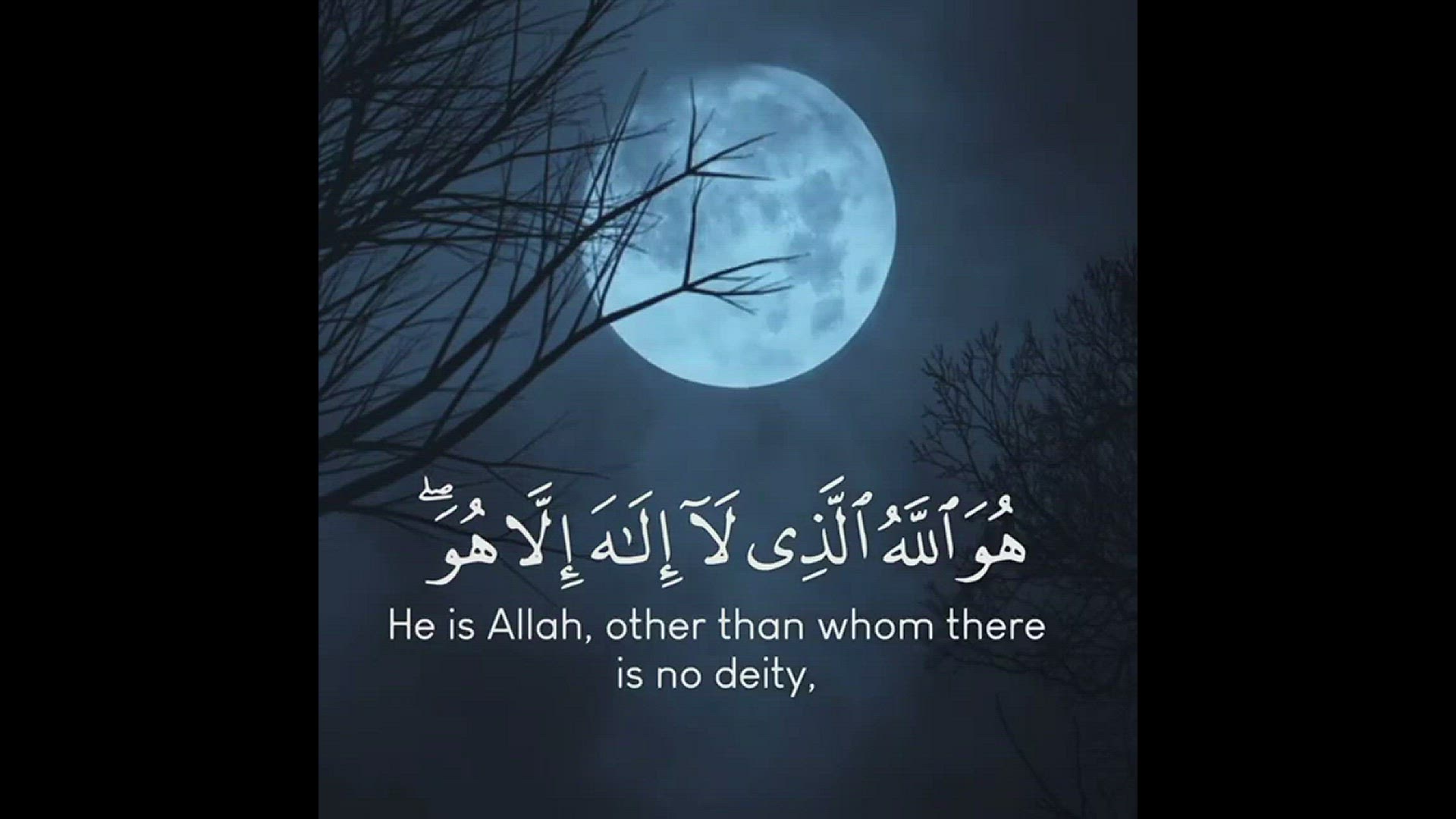'Video thumbnail for Beautiful recitation of Surah Al-Hashr verse with heart touching voice'