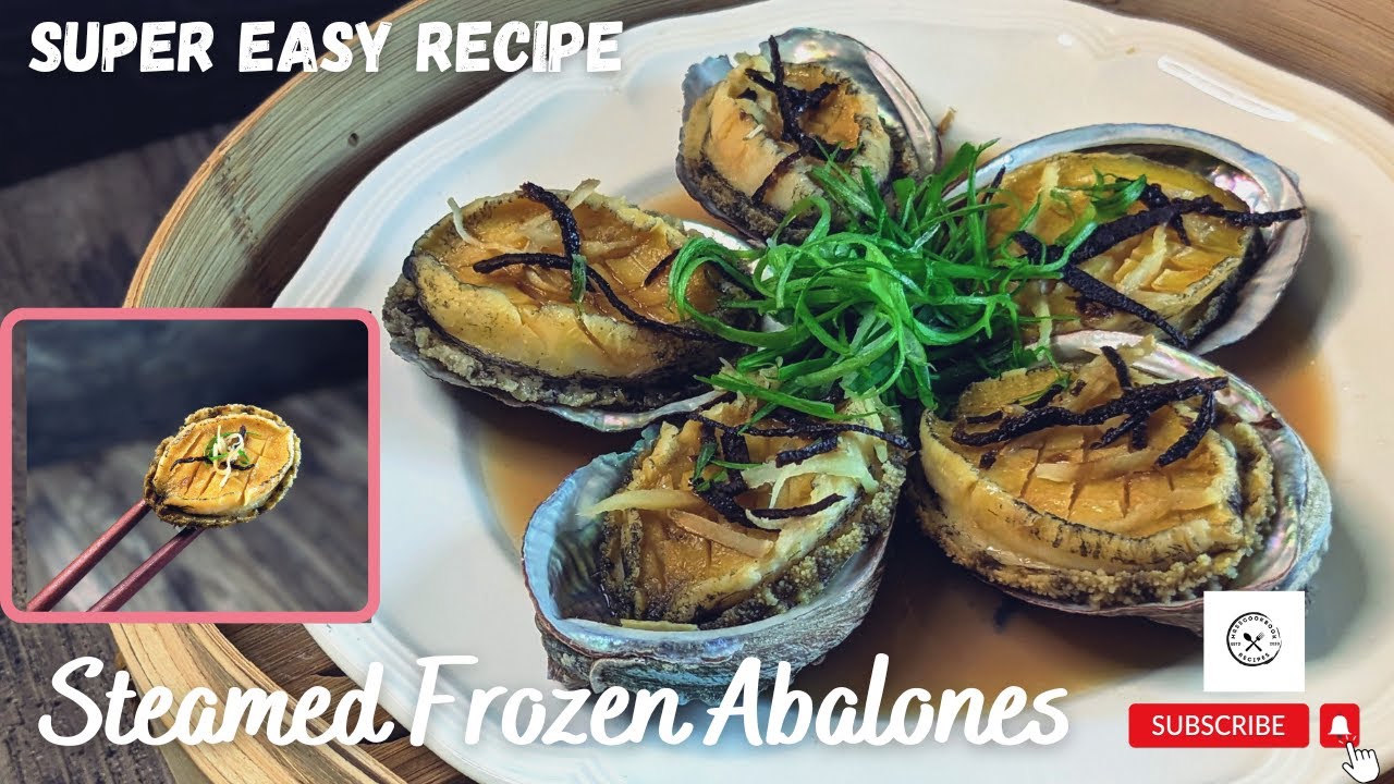 'Video thumbnail for Chinese Steamed Frozen Abalone| How to clean and cook Abalone @mrs5cookbook'