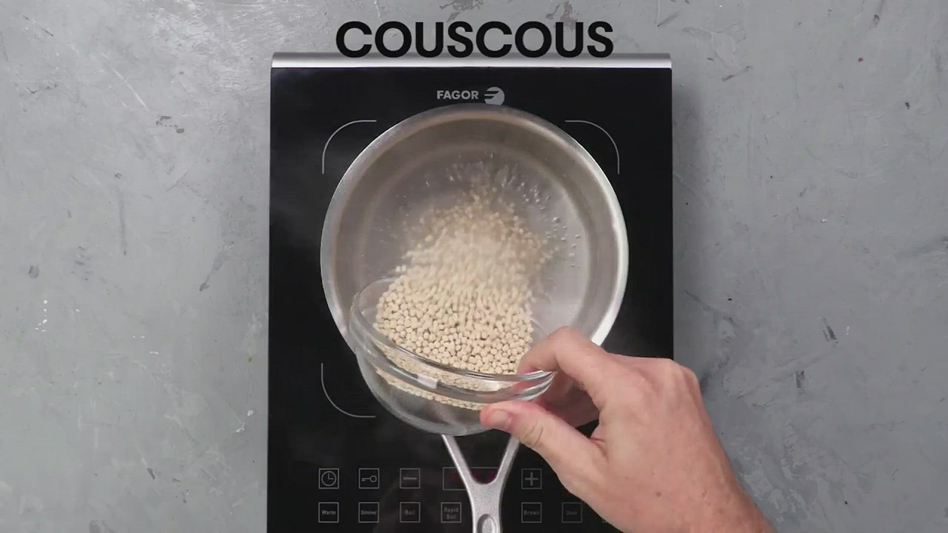 'Video thumbnail for Cauliflower Couscous'