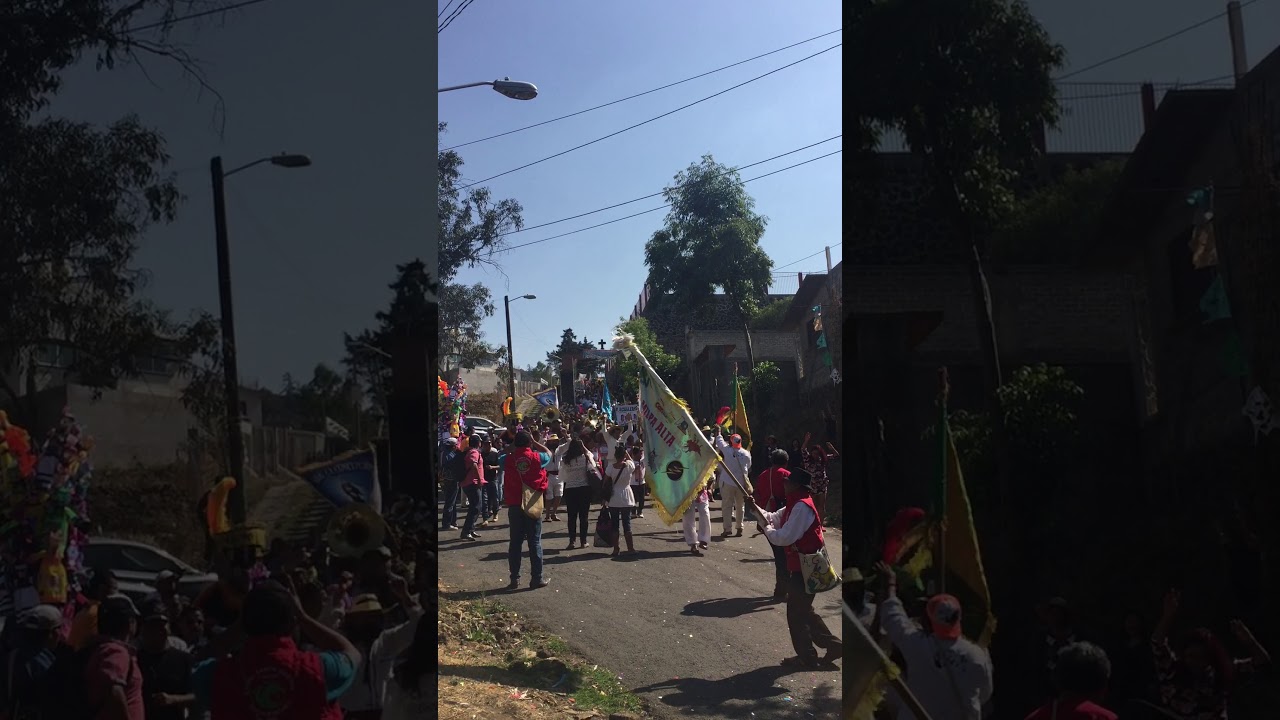 'Video thumbnail for Bailes en el carnaval de Milpa Alta 2018'
