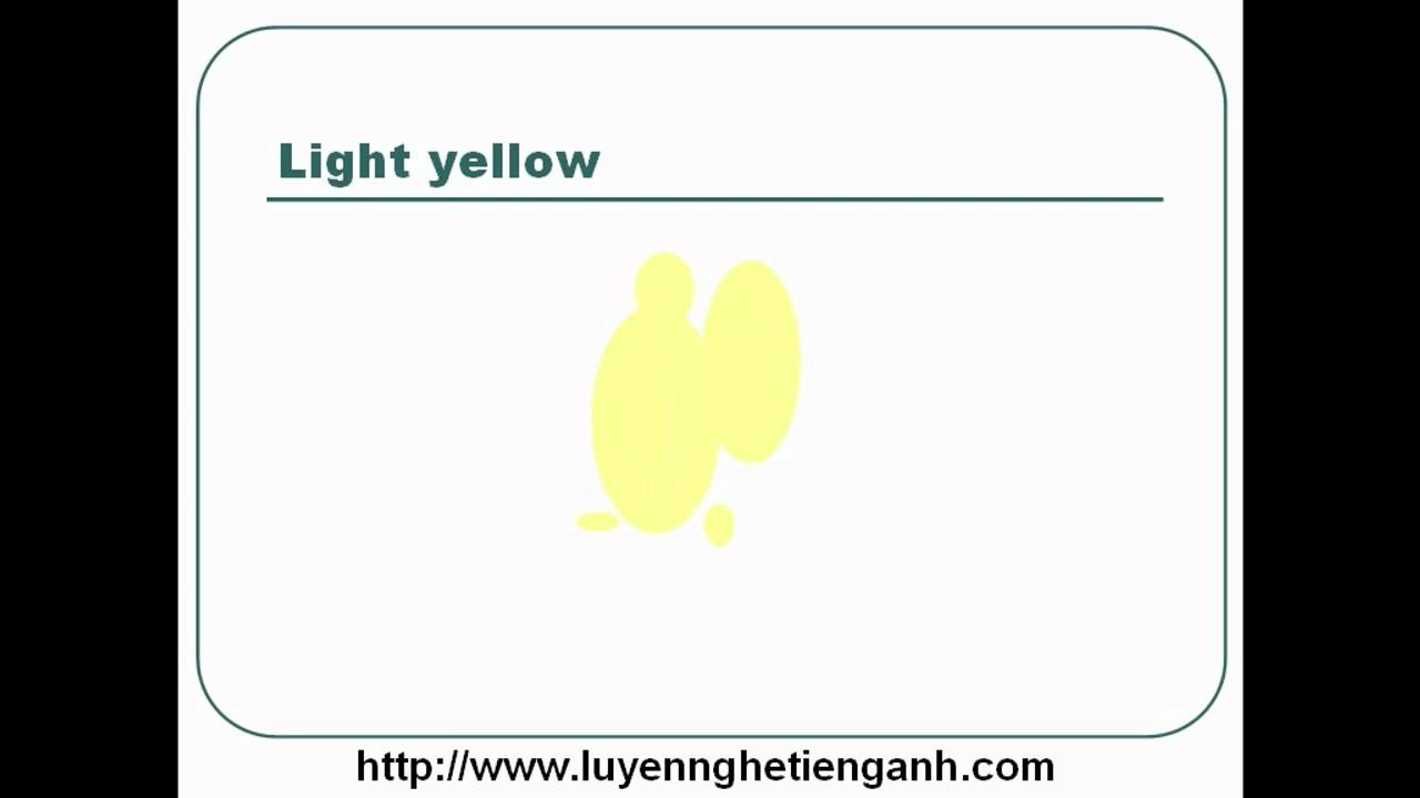 'Video thumbnail for Learn English Vocabulary Through Pictures - Topic - Colors Lesson 01'