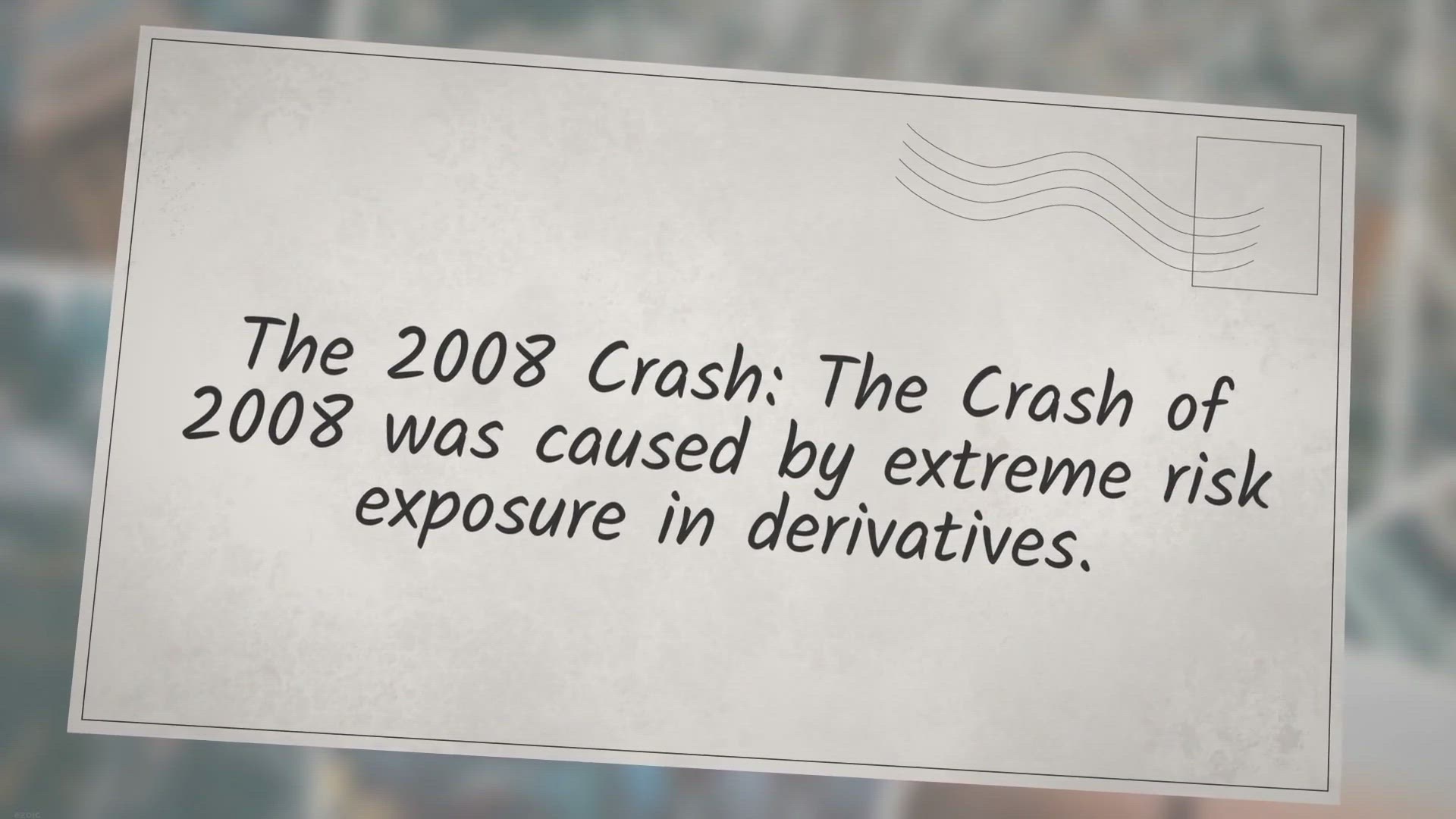 Video thumbnail for The Crash of 2008