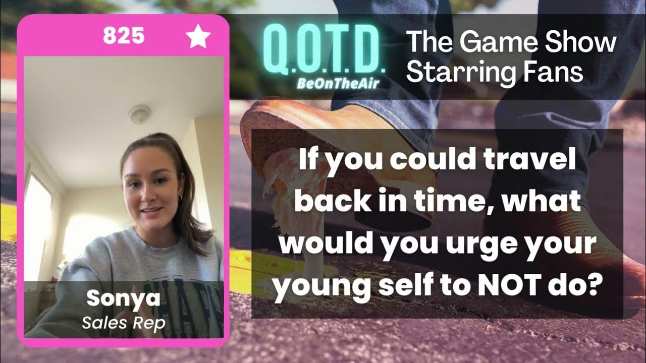 Video thumbnail for Our Favorite Answers: Sonya's warning to her past self: don't pluck your eyebrows!