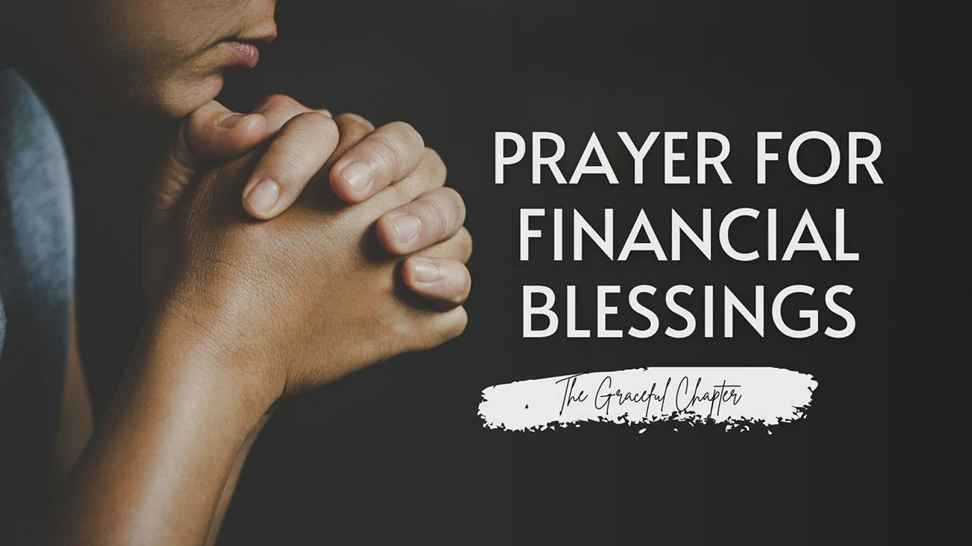 Video thumbnail for Prayer for financial blessings