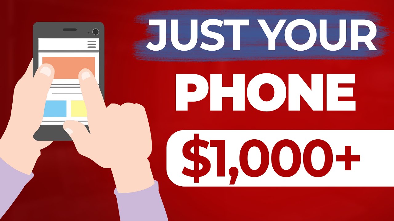 'Video thumbnail for Earn $1,000+ With NEW Apps | PHONE ONLY (Make Money Online 2022)'