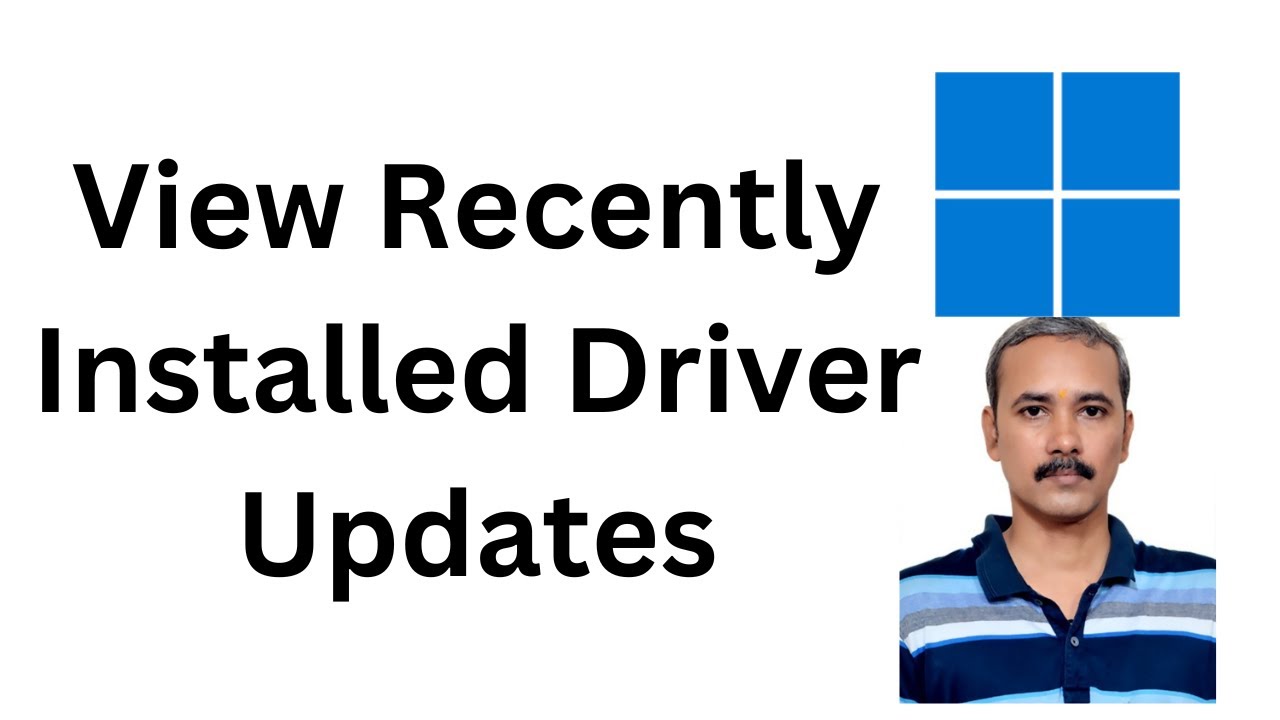 'Video thumbnail for How to View Recently Installed Driver Updates in Windows 11?'