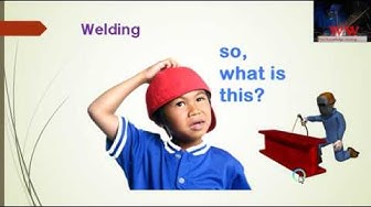 Video thumbnail for Introduction to welding for IWE, IWT, AWS CWI and CSWIP courses preparation