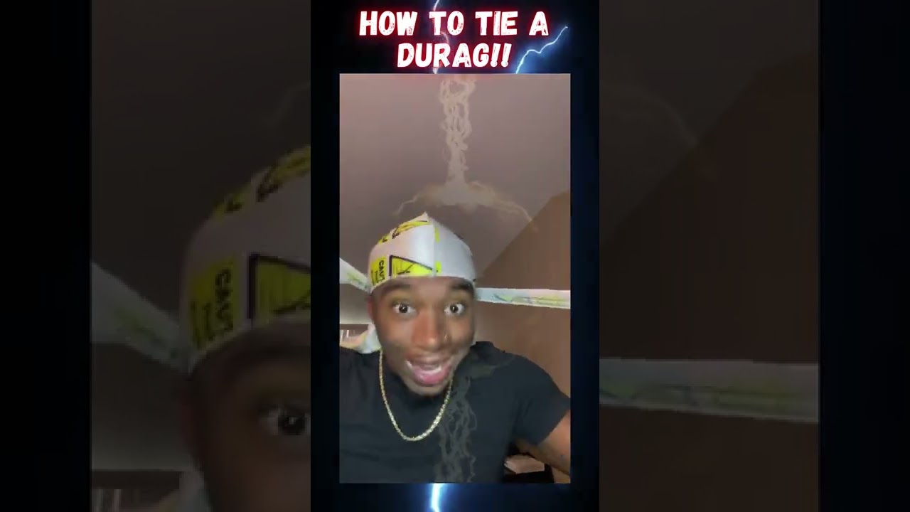 'Video thumbnail for How To Tie a Durag Like Pop Smoke: Ultimate Tutorial for 360 waves'