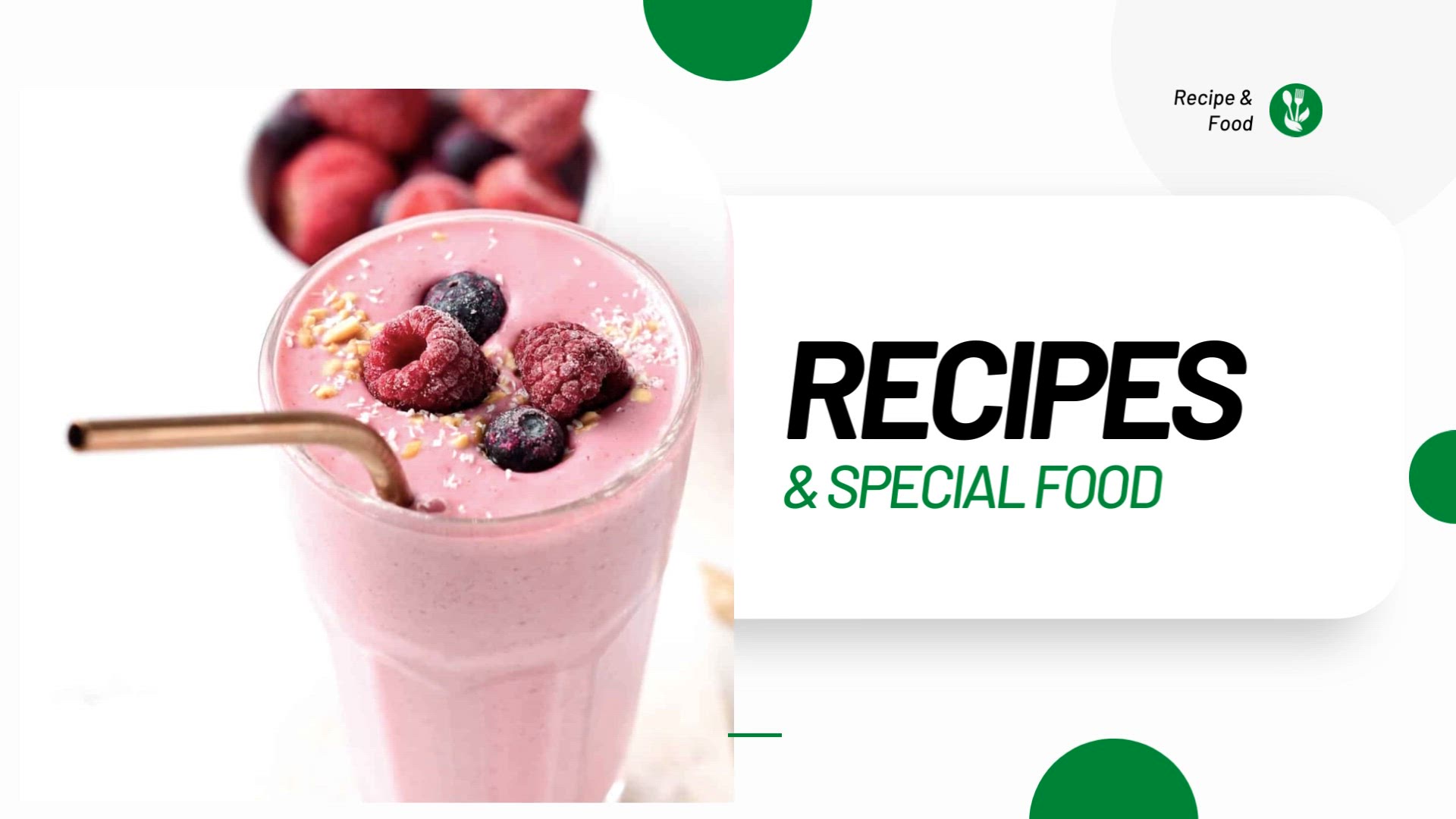 'Video thumbnail for Healthy Recipe - Greek yogurt and fruit smoothie with protein powder'
