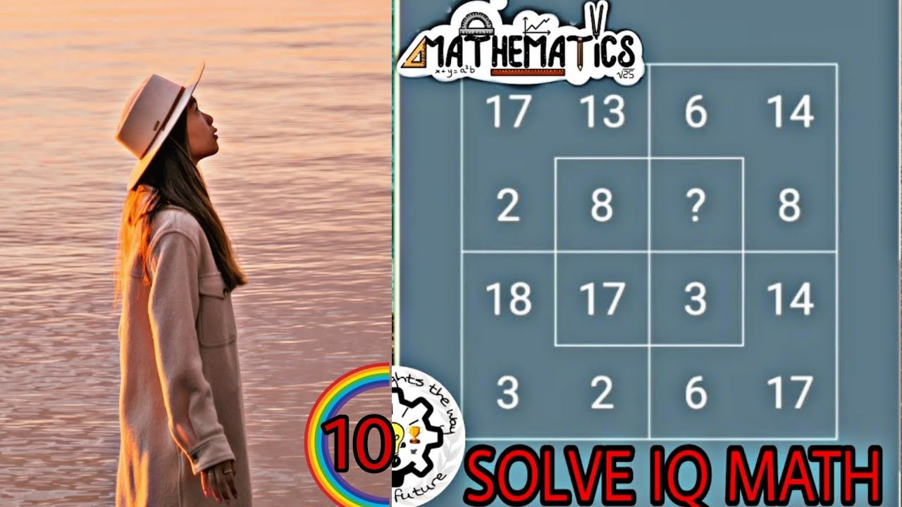 'Video thumbnail for Solve iq math riddles #10 | Train your thinking by solving iq math riddles I Vu Giang Channel'