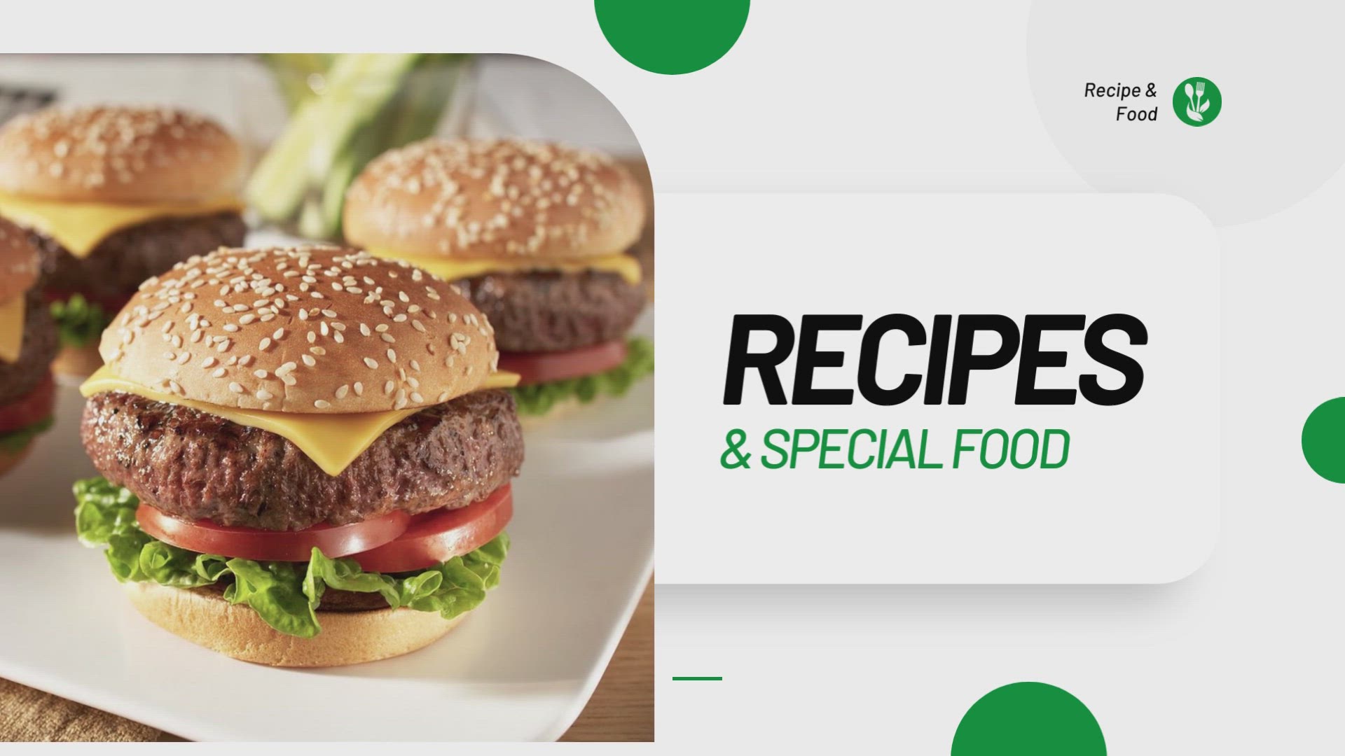 'Video thumbnail for Hamburger Recipes'