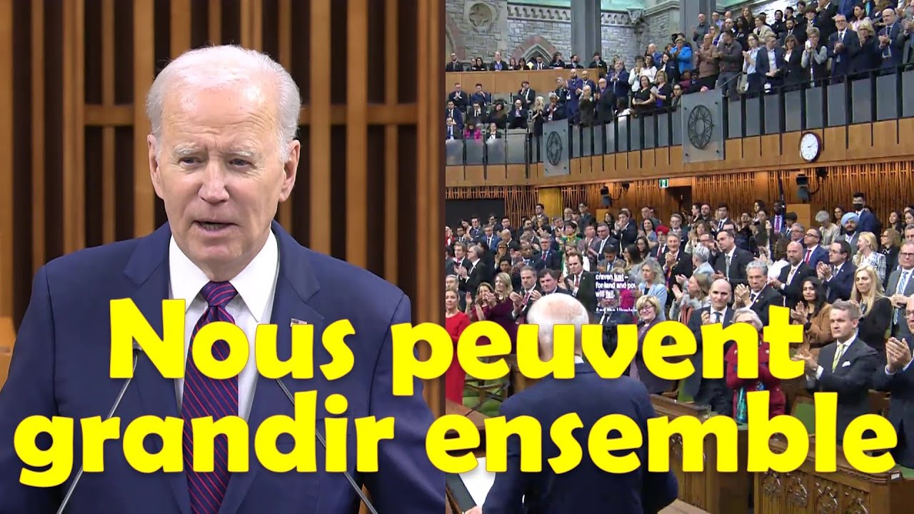 Video thumbnail for Le Canada et les États‑Unis peuvent faire de grandes choses, se tenir debout et grandir, ensemble