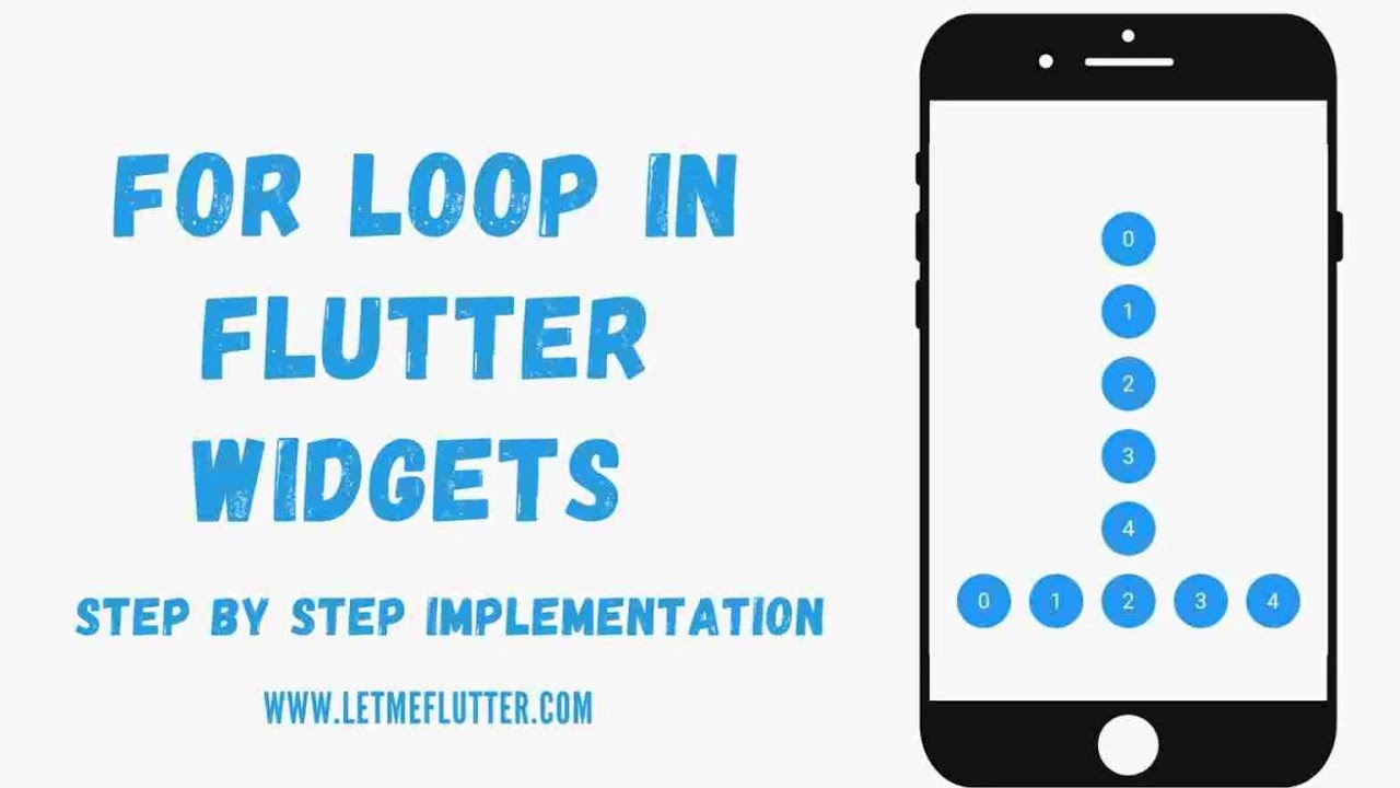 'Video thumbnail for How To Use For Loop In Flutter Widgets | Flutter Tutorial | Flutter Widgets | For Loop In Dart'