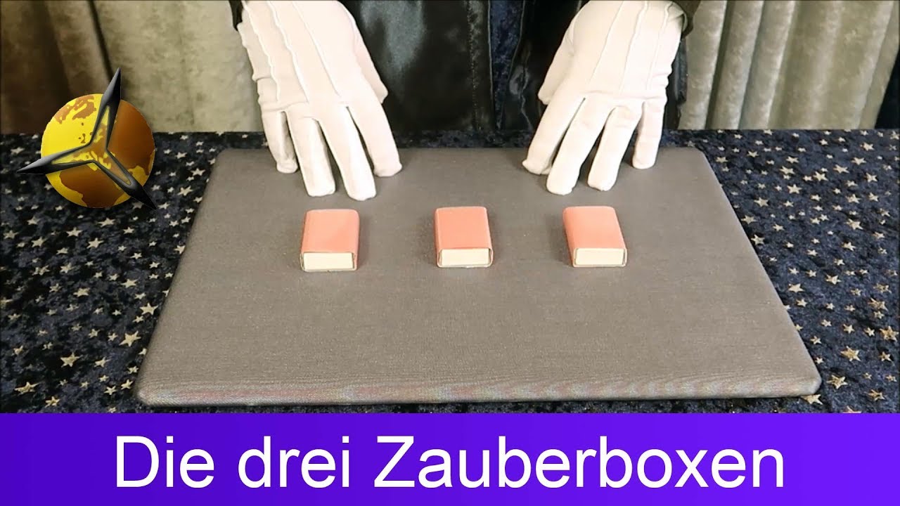 'Video thumbnail for Zaubertricks für Kinder: Die drei Zauberboxen'